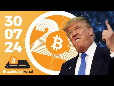 Donald Trump na konferenci Bitcoin 2024 – CEx 30/07/2024