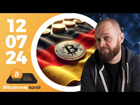 Německo potápí cenu Bitcoinu 📉 | Trump na Bitcoin konferenci🎤 | Start ETH ETF 📆 – CEx 12/07/2024