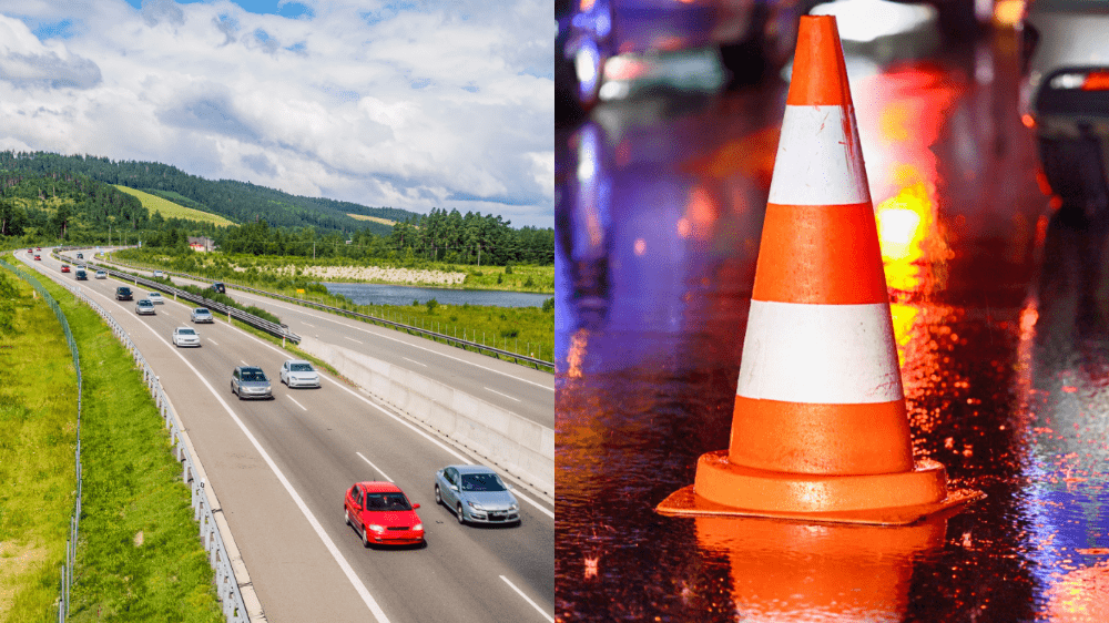 Časť D1 sa uzatvorí. Najväčší pozor by ste si mali dávať na tomto úseku