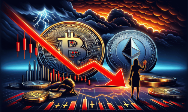 Ethereum (ETH) sa prepadlo o 15 % behom 5 minút. Tieto kryptomeny z toho ale profitujú