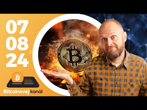 🔥Velký propad Bitcoinu 📉 – co za ním stojí? – CEx 07/08/2024