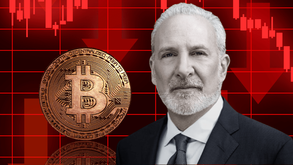 Peter Schiff varuje: Nastal čierny pondelok kryptomien