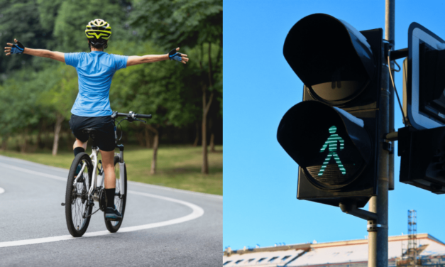 Pokiaľ používate bicykel na priechode takýmto spôsobom, pokute sa nevyhnete