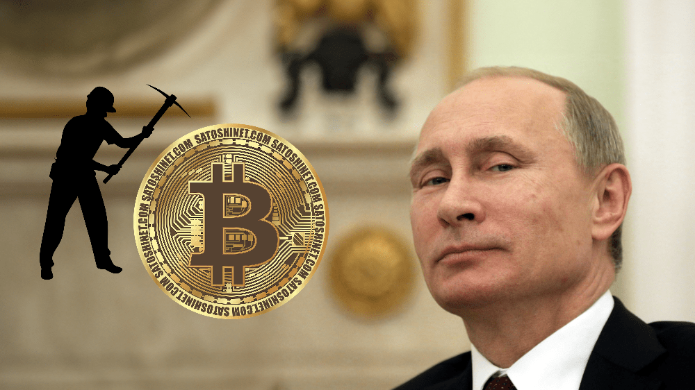 Vladimir Putin oficiálne schválil legalizáciu ťažby kryptomien v Rusku