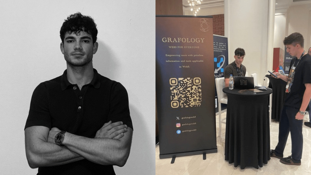 Kryptomeny sú jeho život už od puberty. Mladý Daniel vzdeláva ľudí s Grafology po celom svete