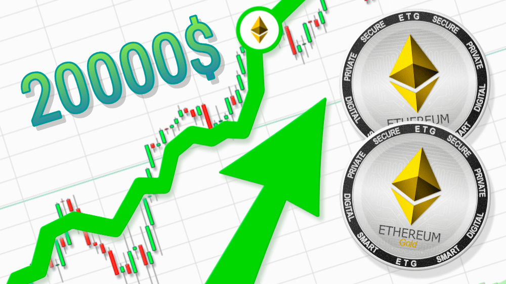 Ethereum smeruje na 20 000 dolárov, predpovedá analytik
