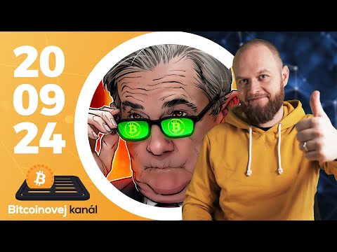 Fed pumpuje Bitcoin 🚀| Solana smartphone 📱 | Trump platí Bitcoinem 🪙 – CEx 20/09/2024
