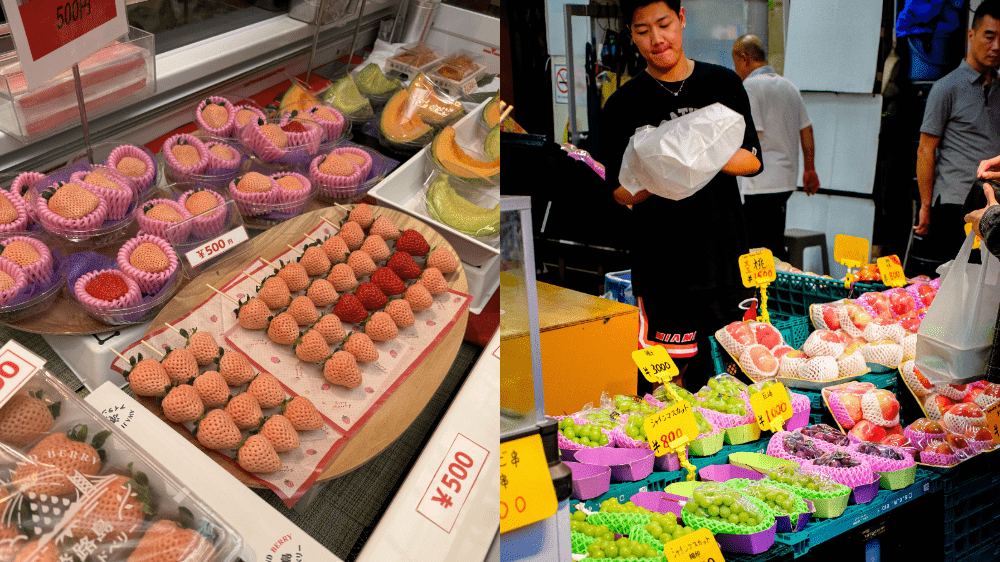 Strapec hrozna za 50 eur či jahody za 18. V tejto krajine je ovocie luxusný tovar