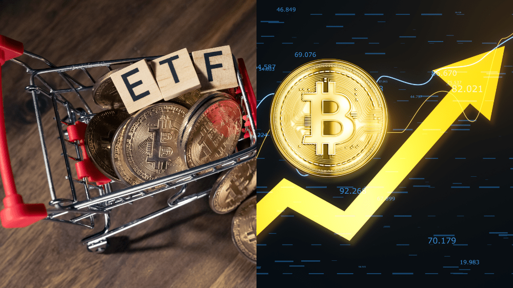 Dopyt po bitcoinových ETF ženie cenu na nové maximá