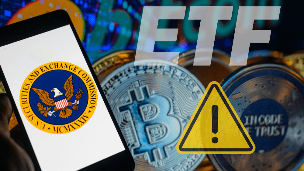 SEC varuje pred investovaním do spotových ETF pre Bitcoin a Ethereum