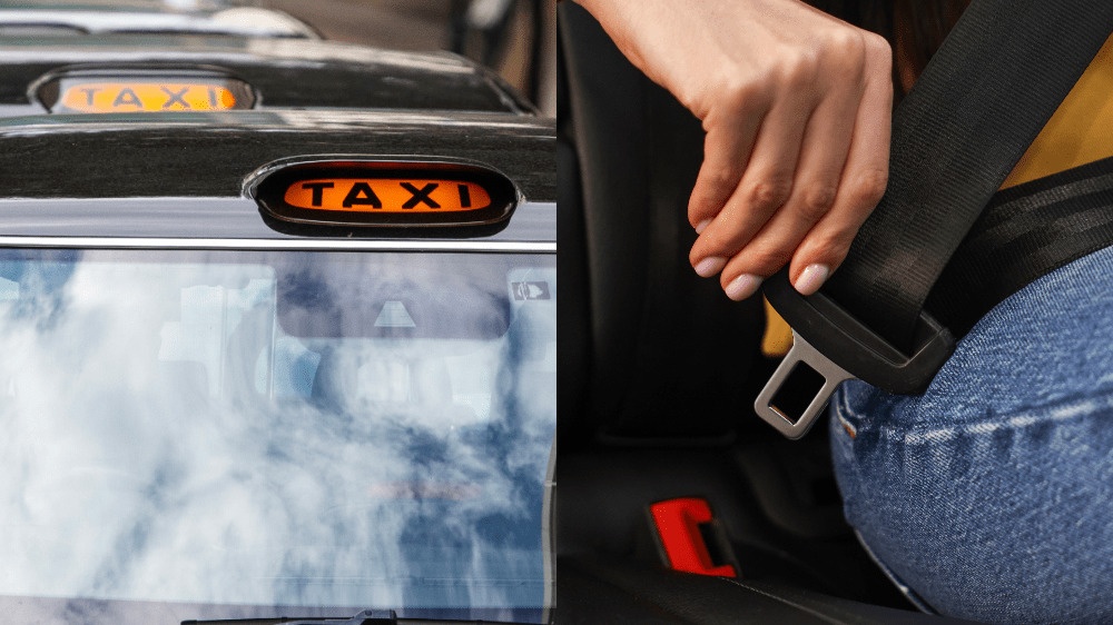 Ako je to s bezpečnostnými pásmi? Musíte ich používať aj v taxíkoch?