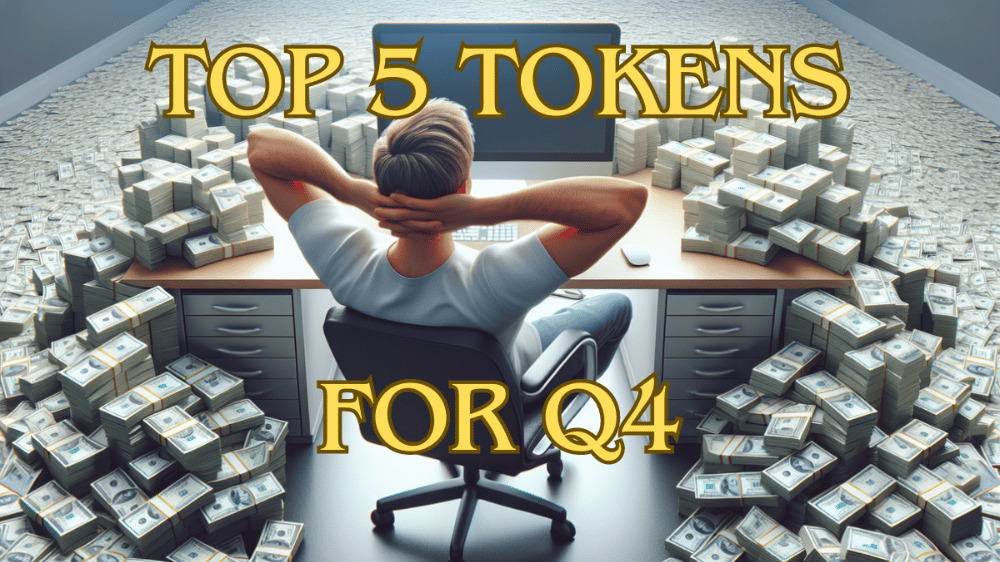 Top 5 tokenov s obrovským potenciálom rastu na konci roka 2024
