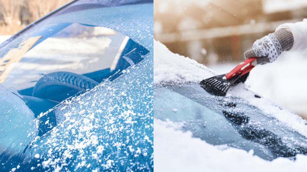Ako si rýchlo a jednoducho odmraziť čelné sklo na aute? Zabudnite na škrabku