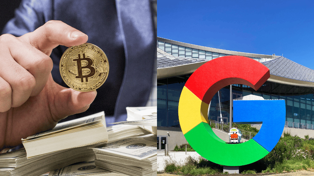 Bitcoin šliape na päty aj Googlu