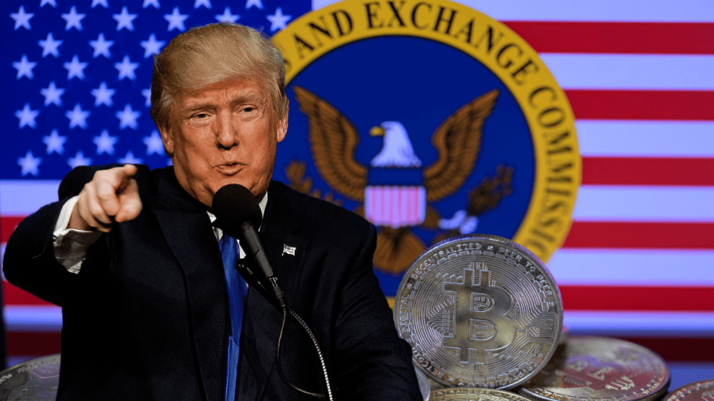 Trump sa chce zbaviť najväčšej prekážky kryptomien v USA