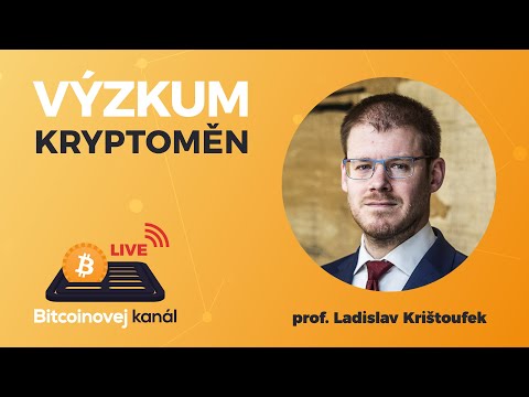 🔴Akademický výzkum kryptoměn | HOST: prof. Ladislav Krištoufek