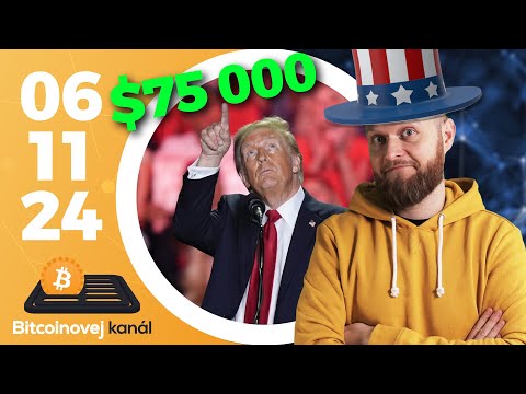 Trump poslal Bitcoin na nová maxima 🚀 – CEx 06/11/2024