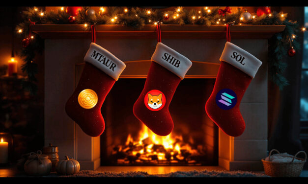 Top 3 kryptomeny na nákup s obrovským potenciálom rastu pred Vianocami: MTAUR, SHIB, SOL