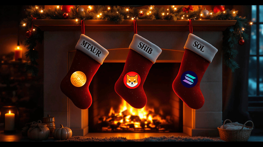 Top 3 kryptomeny na nákup s obrovským potenciálom rastu pred Vianocami: MTAUR, SHIB, SOL
