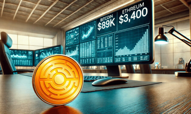 Bitcoin vystrelil na 89 000 dolárov, Ethereum na 3 400 dolárov. Je Minotaurus (MTAUR) na rade?