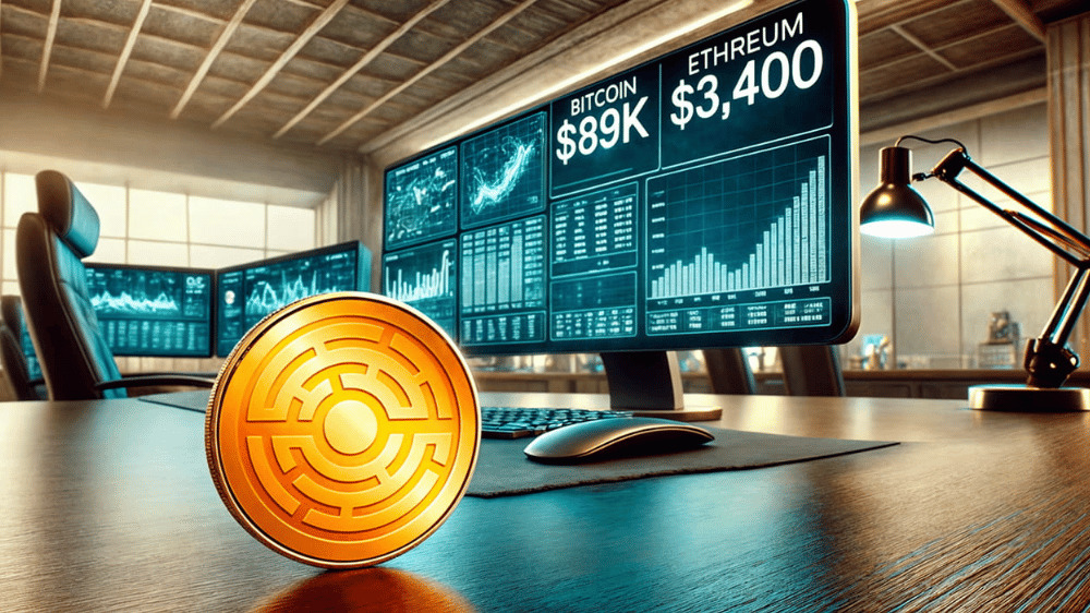 Bitcoin vystrelil na 89 000 dolárov, Ethereum na 3 400 dolárov. Je Minotaurus (MTAUR) na rade?