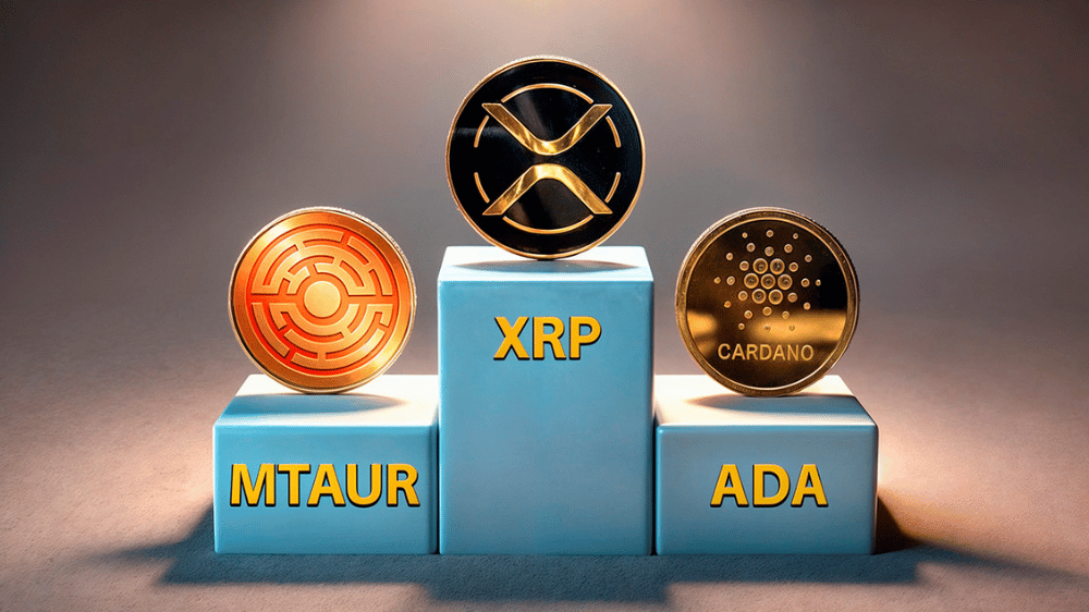 XRP prudko vzrástlo o 71 %, dosiahlo 17-mesačné maximum na úrovni 0,84 USD uprostred horúčky MTAUR. Necháva Cardano (ADA) ďaleko za sebou