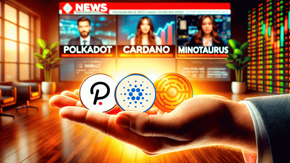 Polkadot a Cardano sú pripravené na obrovský rast. Minotaurus sa k nim pripája