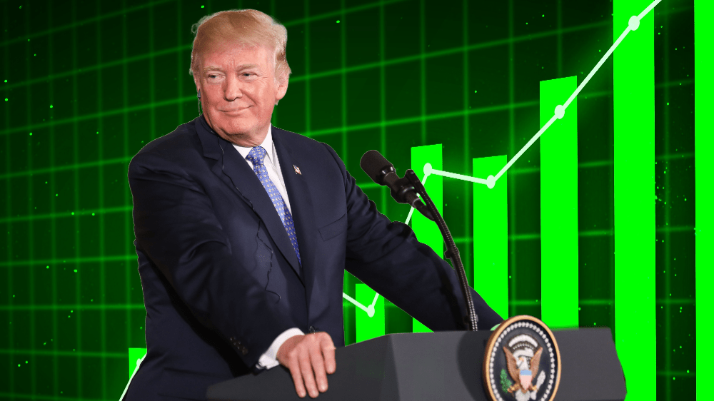 Trumpove meme coiny po voľbách lámu rekordy