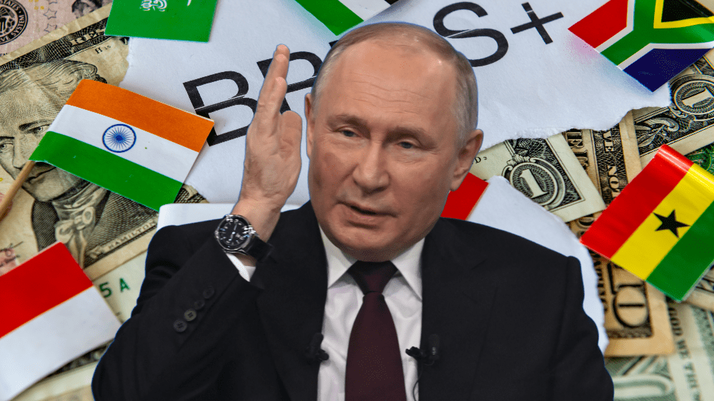 Vladimir Putin chce navždy zmeniť svet financií. Plánuje zaviesť finančnú platformu BRICS