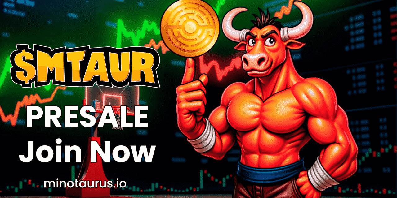 Bitcoin (BTC) a Ethereum (ETH) zaznamenávajú prepad o viac ako 5 %. Má Minotaurus (MTAUR) potenciál vzrásť o 8 000 %?