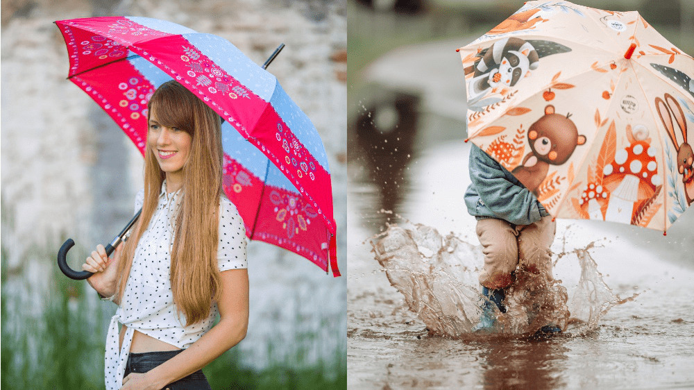 Slovenské umenie v uliciach: Značka Dáždnikovo spojila dáždniky s lokálnymi umelcami