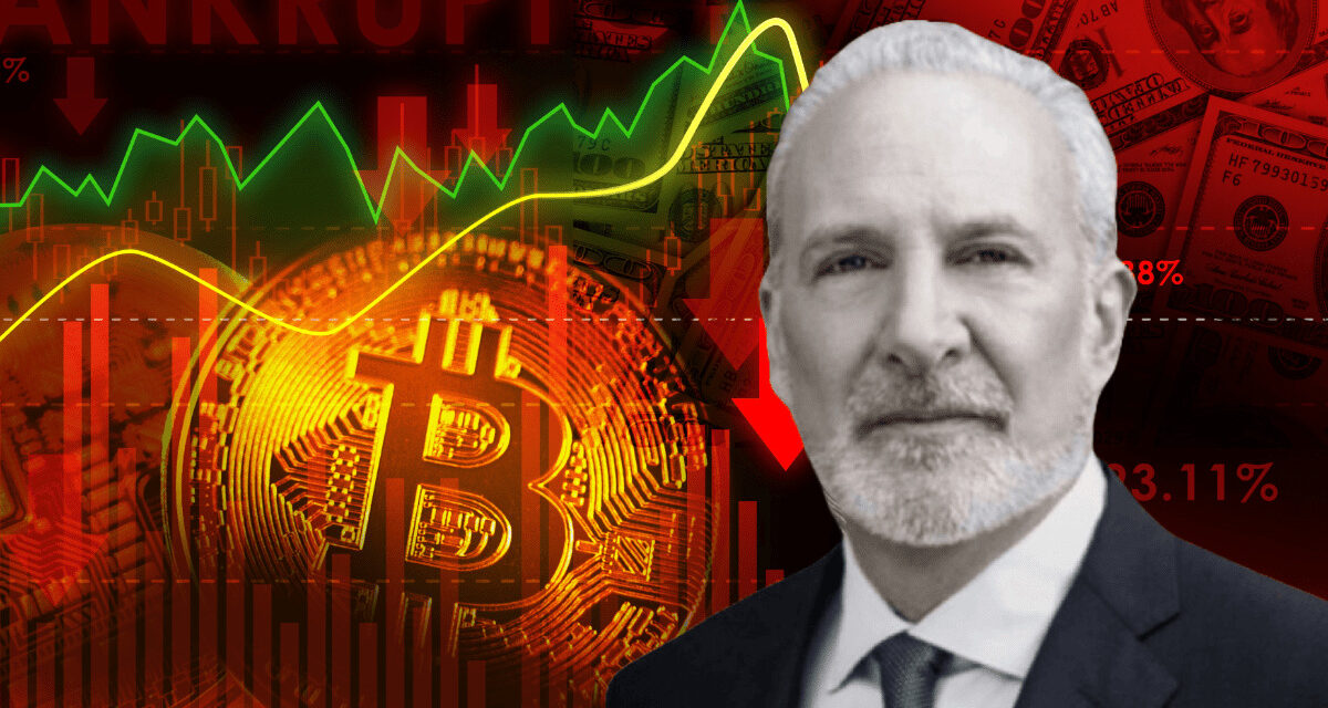 Peter Schiff: Rýchlo utekajte od Bitcoinu, zlato je cesta
