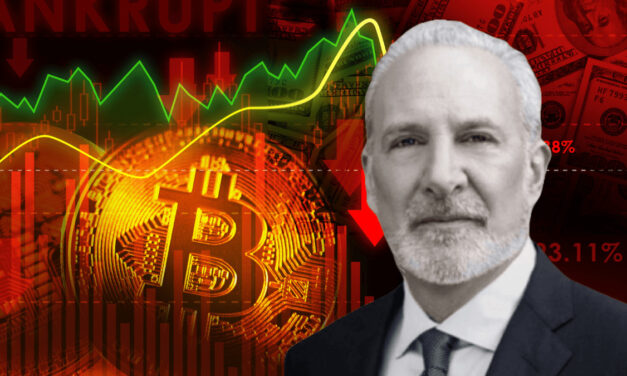 Peter Schiff: Rýchlo utekajte od Bitcoinu, zlato je cesta