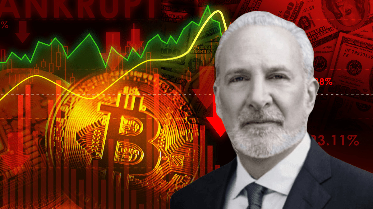 Bitcoin údajne padne, varuje Peter Schiff