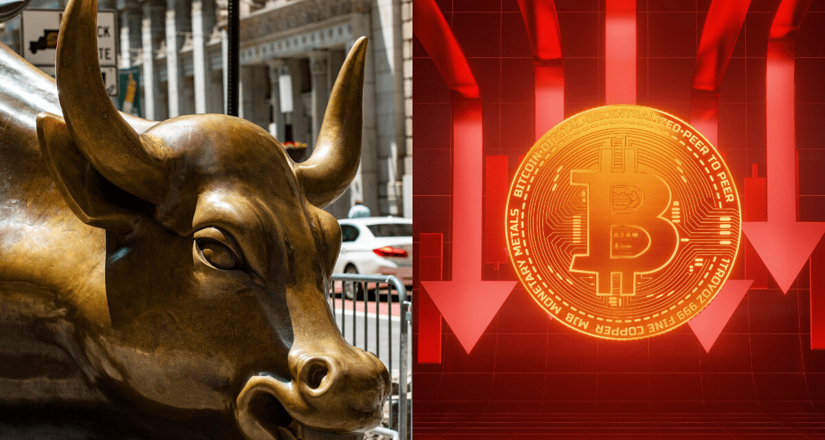 Prečo akcie stúpajú, no Bitcoin padá rekordným tempom?