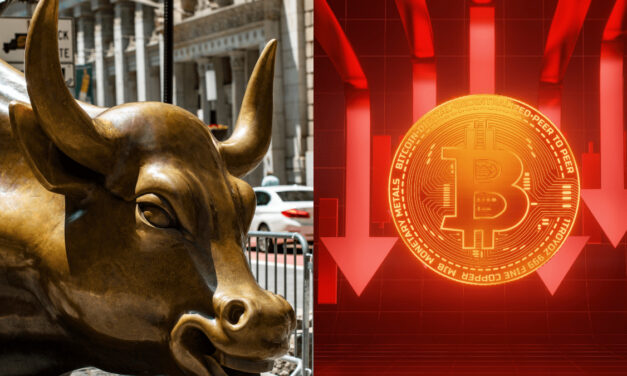 Prečo akcie stúpajú, no Bitcoin padá rekordným tempom?