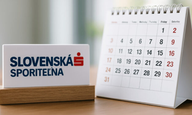 Slovenská sporiteľňa pripomína dôležité termíny: Blížia sa nebankové dni