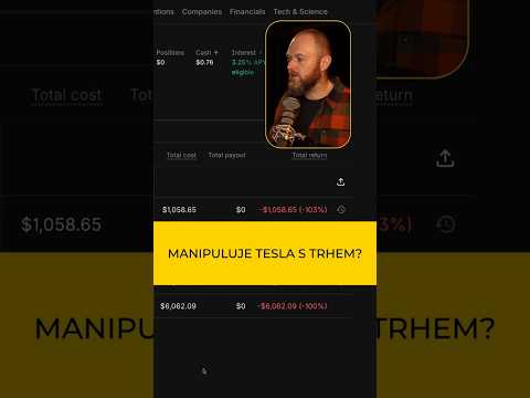 Manipuluje Tesla s trhem?