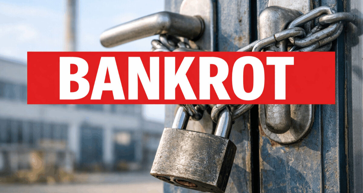 Bankroty na Slovensku lámu rekordy: Firmy padajú jedna po druhej