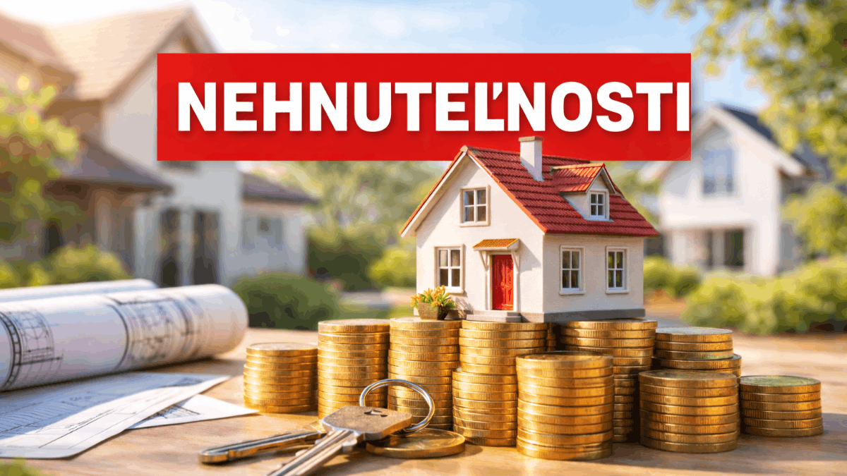 Ceny nehnuteľností na Slovensku stúpajú