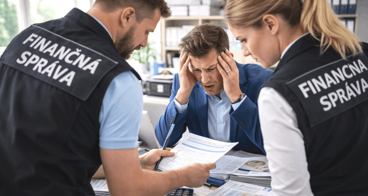 Finančná správa nečakane udrela: Firmy padajú, štát pritvrdzuje