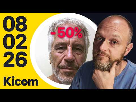 Bitcoin odepsal 50% – stojí za ním Epstein? 📉 – CEx 08/02/2025