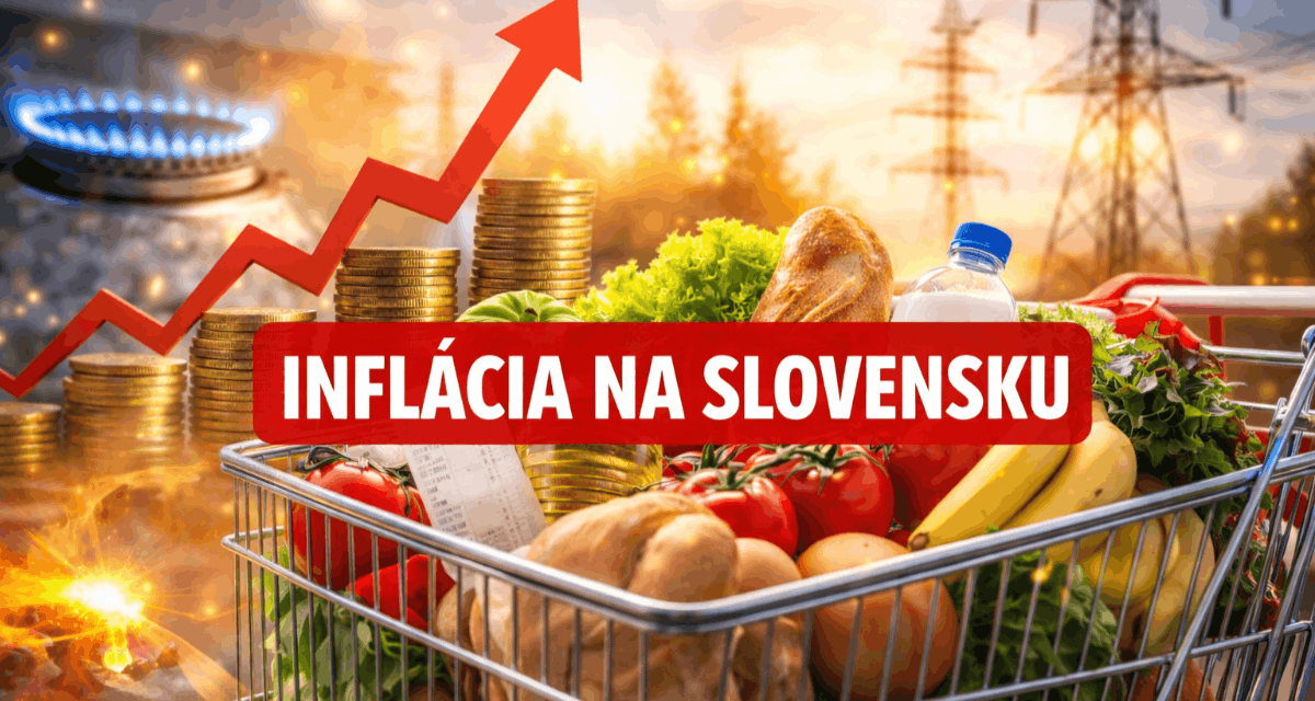 Inflácia na Slovensku udiera v plnej sile: Zdražovanie potravín a energií sa vymyká kontrole