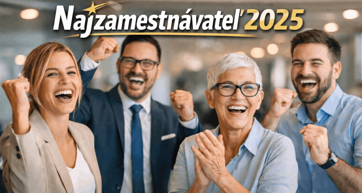 Najzamestnávateľ 2025: Benefity, ktoré Slováci chcú najviac, ponúkajú tieto firmy
