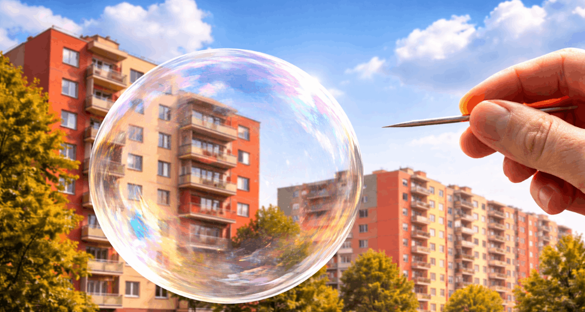 Nehnuteľnosti na Slovensku dražejú alarmujúcim tempom: Exploduje v roku 2026 realitná bublina?