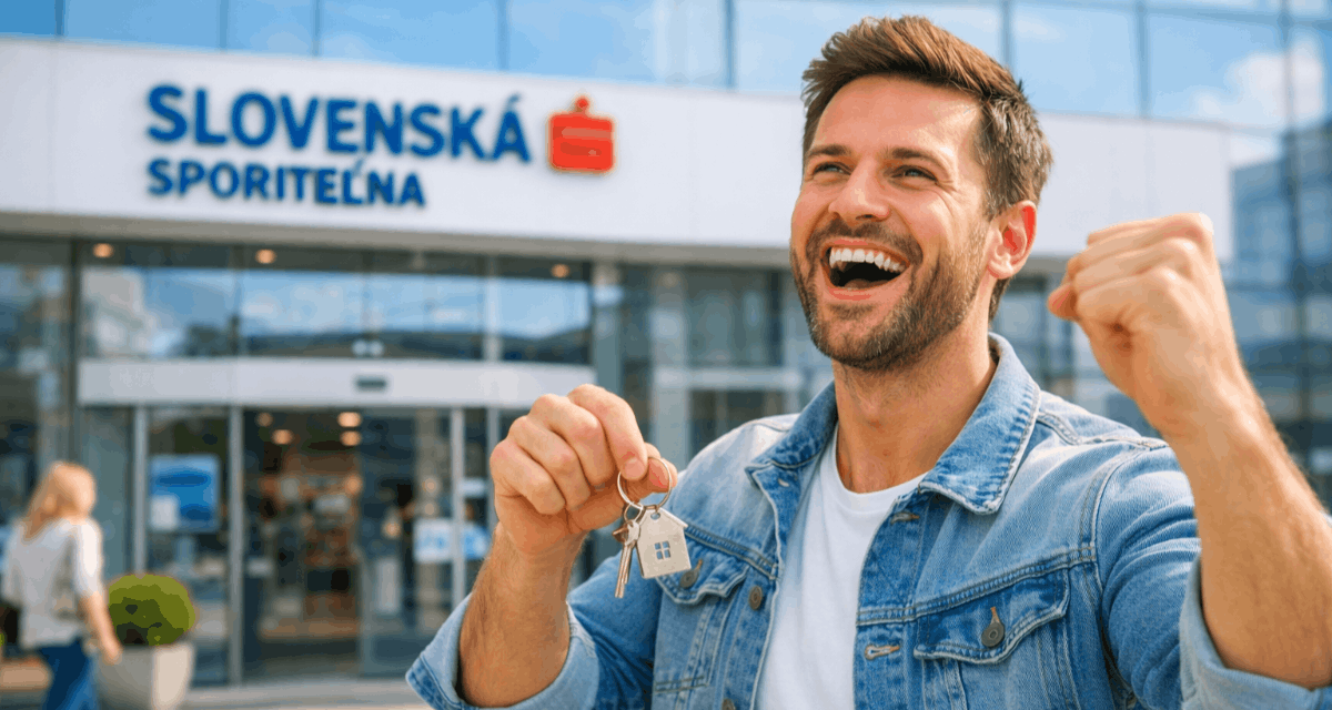 Slovenská sporiteľňa zlacňuje hypotéky: Tieto sadzby môžu Slovákom ušetriť tisíce eur