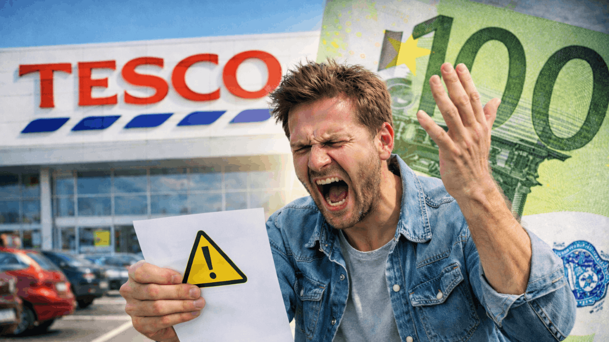 Tesco rozdáva pokuty za parkovanie