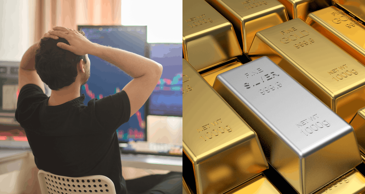 Najväčší pád za 50 rokov: Zlato a striebro vymazali všetkých špekulantov