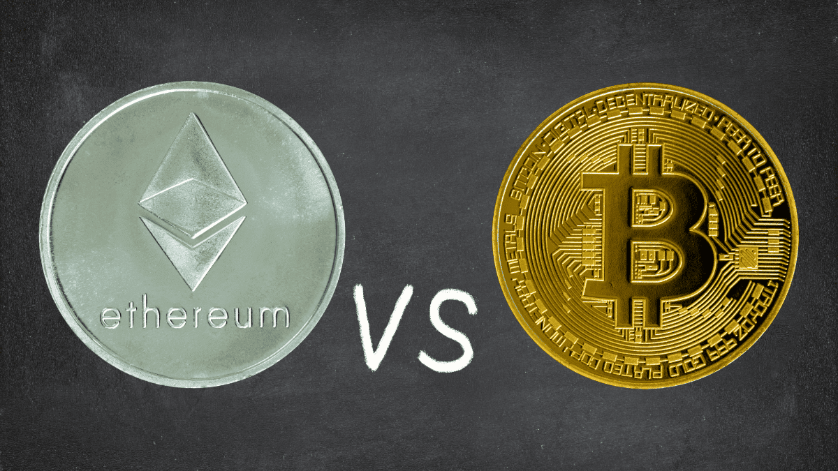 Bitcoin verzus Ethereum