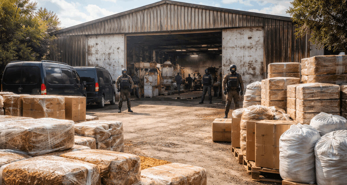 Finančná správa udrela: 10 ton nelegálneho tovaru a miliónová škoda na daniach